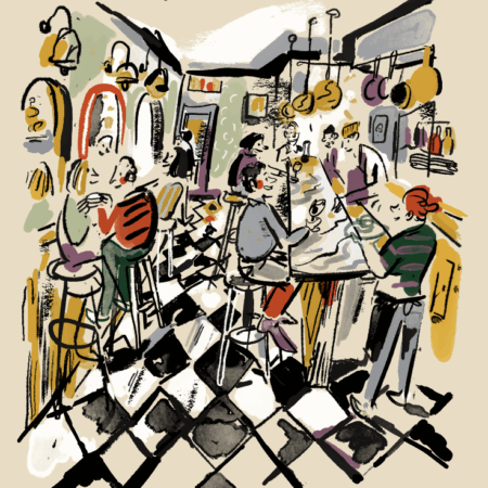 Petit Trois, Hollywood (8" x 10" Print)